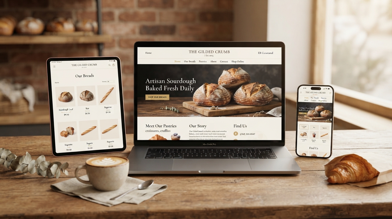Maison Boulangerie mockup