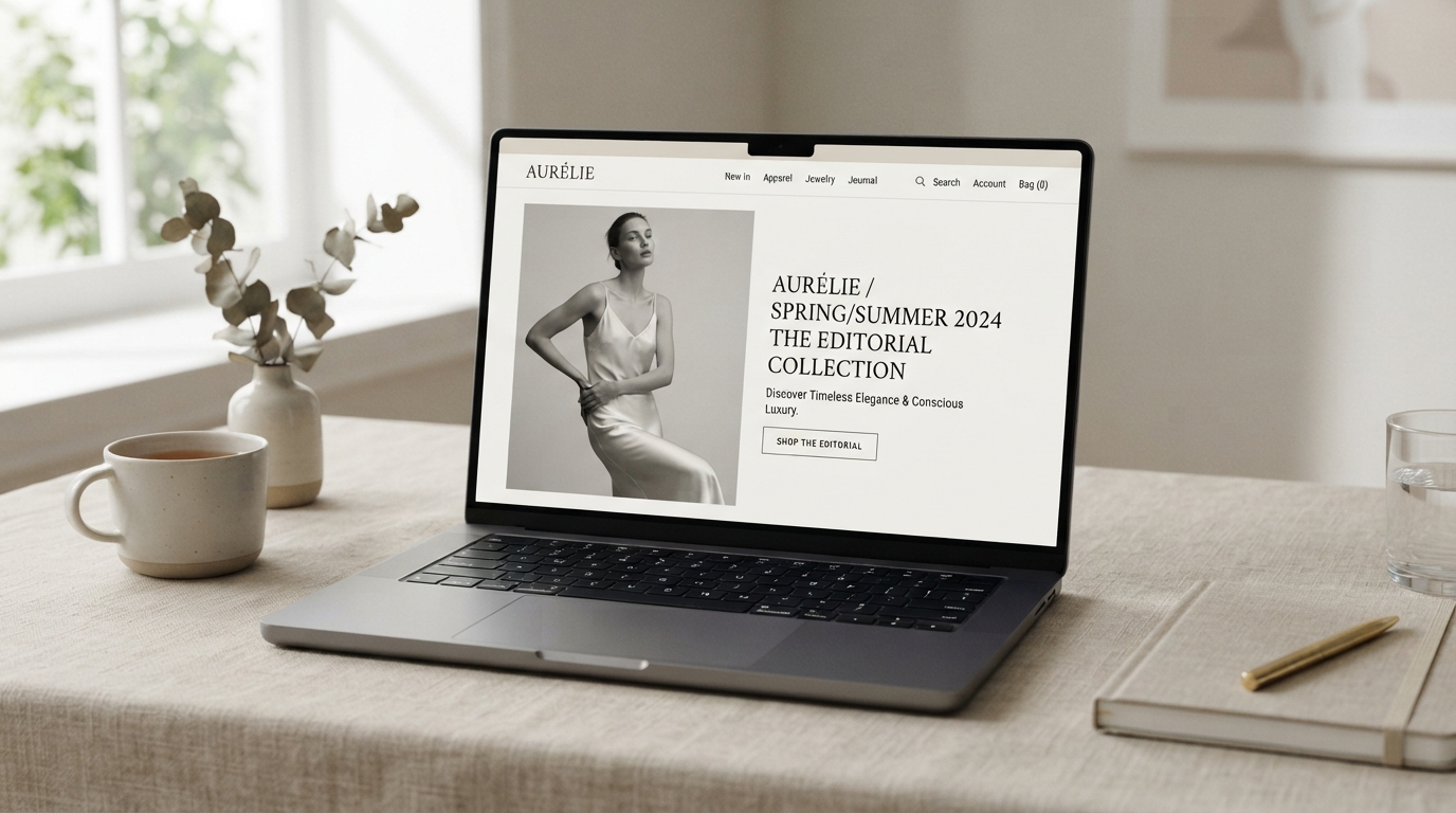 Lumière Store mockup
